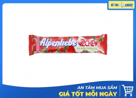 Kẹo Thỏi Alpenliebe 2Chew Dâu