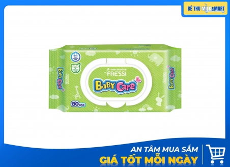 Khăn Ướt Babylove Fressi 80 Tờ