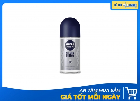 Lăn Khử Mùi Nivea Men Phân Tử Bạc 50ml