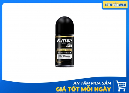 Lăn Khử Mùi Xmen For Boss Invisible Fresh 50ml