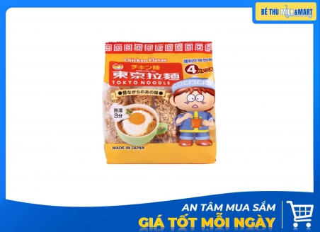 Mì Ăn Liền Tokyo Noodle Vị Gà Và Trứng 120g