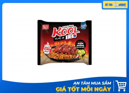 Mì Cung Đình Kool BBQ Sườn Nướng Kiểu Hàn Quốc 100g
