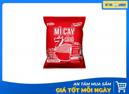 Mì Koreno Jumbo 7 Cấp Độ Hương Vị Chua Cay