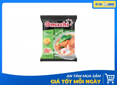 Mì Omachi Lẩu Tôm Càng 80g