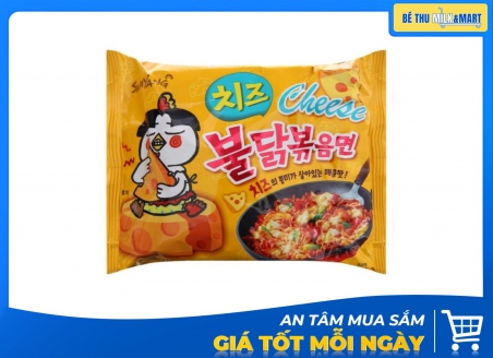 Mì Samyang Khô Gà Cay Vị Phô Mai Vàng 140g
