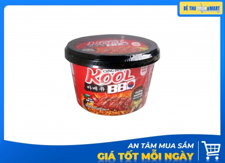 Mì Tô Cung Đình Kool BBQ Sườn Nướng Kiểu Hàn Quốc 105g