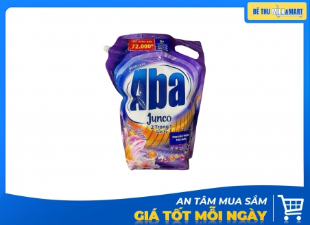 Nước Giặt Aba Junco Ngọc Lan Tây & Đinh Hương Tím 3.6kg
