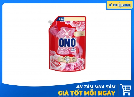 Nước Giặt Omo Cửa Trên Hoa Hồng Ecuador 1.8kg