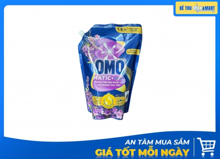 Nước Giặt Omo Cửa Trước Oải Hương Thư Thái 1.8kg