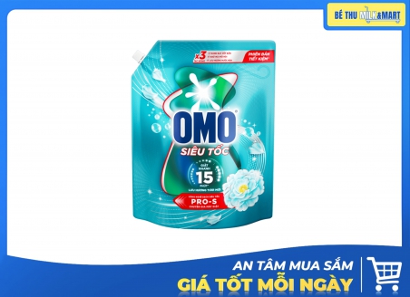 Nước Giặt Omo Siêu Tốc Lưu Hương 3.4kg