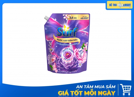 Nước Giặt Surf Cỏ Hoa Huyền Bí 3.6kg