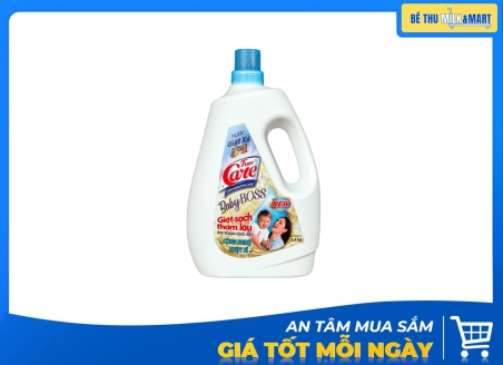 Nước Giặt Xả True Care Baby Boss Trắng 3.6kg