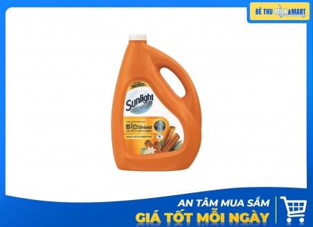 Nước Lau Sàn Sunlight Bio Quế Cam 3.4kg