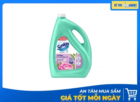 Nước Lau Sàn Sunlight Hoa Hạ Bạc Hà 3.6kg