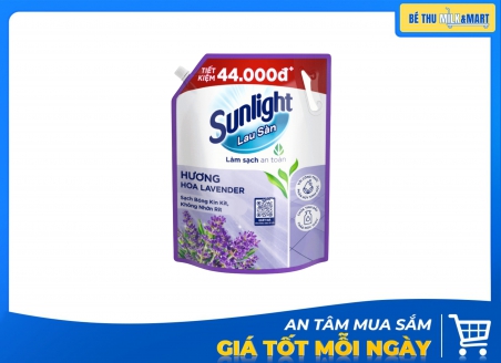 Nước Lau Sàn Sunlight Oải Hương 3.4kg
