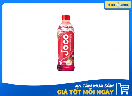 Nước Ngọt Joco Vải Thạch Dừa 450ml