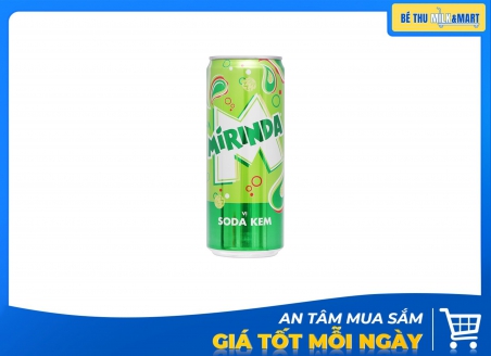 Nước Ngọt Mirinda Soda Kem 330ml