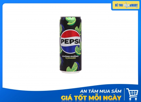 Nước Ngọt Pepsi Chanh Không Calo 320ml