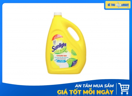 Nước Rửa Chén Sunlight Chanh 100 3.6kg