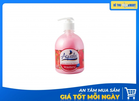 Nước Rửa Tay Aquala Dâu 500ml