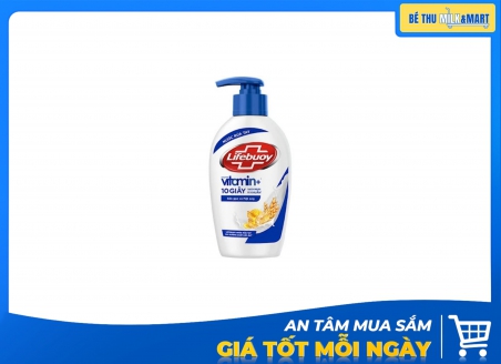 Nước Rửa Tay Lifebuoy Sữa Dưỡng Ẩm 180g