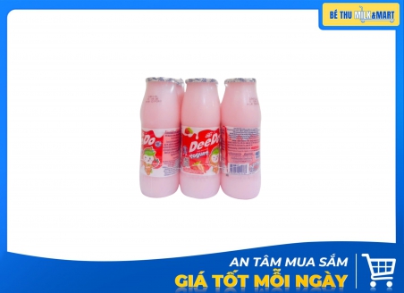 Nước Sữa Chua Deedo Dâu 125ml