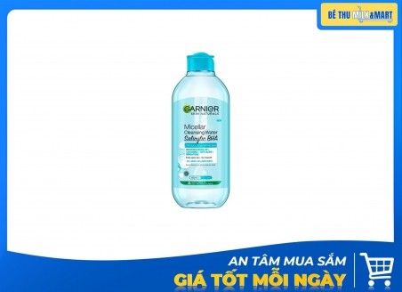 Nước Tẩy Trang Garnier Da Dầu Mụn Xanh Dương 400ml