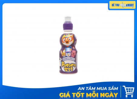 Nước Trái Cây Pororo Vị Việt Quất 235ml