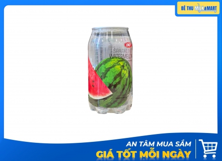 Nước Trái Cây Sparkling OKF Dưa Hấu 350ml