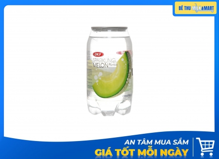 Nước Trái Cây Sparkling OKF Dưa Lưới 350ml
