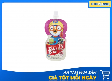 Nước Uống Hồng Sâm Pororo Nho 100ml
