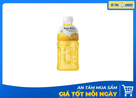Nước Uống Mogu Mogu Vị Dứa Thạch Dừa 320ml
