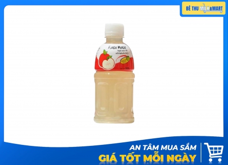 Nước Uống Mogu Mogu Vị Táo Thạch Dừa 320ml