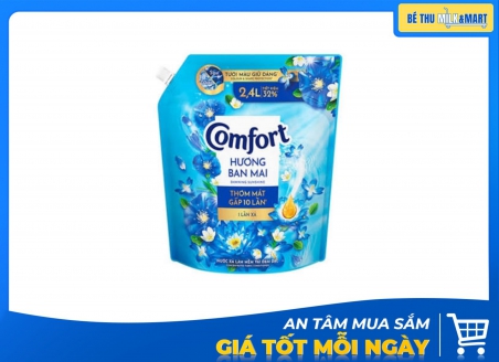 Nước Xả Vải Comfort Hương Ban Mai 2.4l