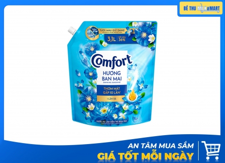 Nước Xả Vải Comfort Hương Ban Mai 3.1l