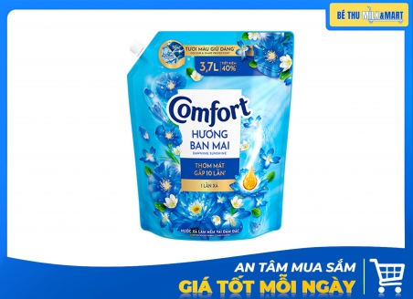 Nước Xả Vải Comfort Hương Ban Mai 3.7l
