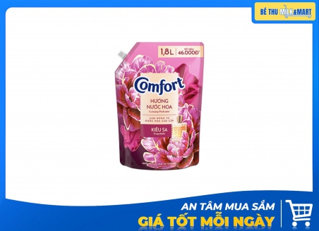 Nước Xả Vải Comfort Nước Hoa Kiêu Sa 1.8l