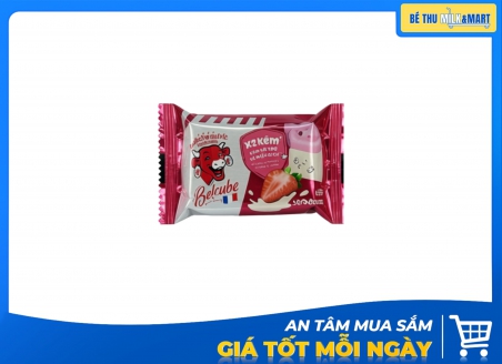 Phô Mai Con Bò Cười Viên Dâu 78g