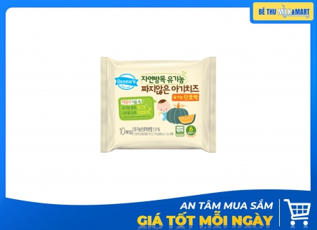 Phô Mai Tách Muối Denmark Vị Bí Đỏ 170g