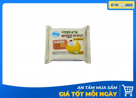 Phô Mai Tách Muối Denmark Vị Chuối 170g