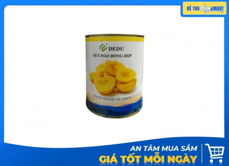 Quả Đào Đóng Hộp Dedu 820g