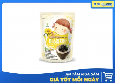 Rong Biển Ăn Liền Em Bé Cười Hạt Hướng Dương Và Hạnh Nhân 50g