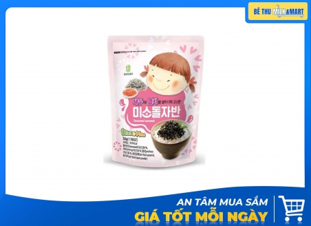 Rong Biển Ăn Liền Em Bé Cười Tôm Và Cá Cơm 50g