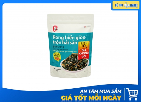 Rong Biển Ăn Liền Giòn Trộn Hải Sản Ofood 40g