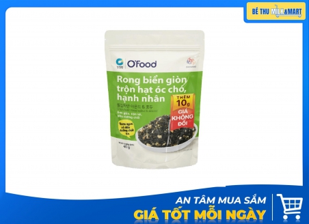 Rong Biển Ăn Liền Giòn Trộn Óc Chó & Hạnh Nhân Ofood 40g