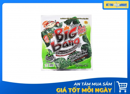 Rong Biển Ăn Liền TaoKaeNoi Big Bang Vị Truyền Thống 6g