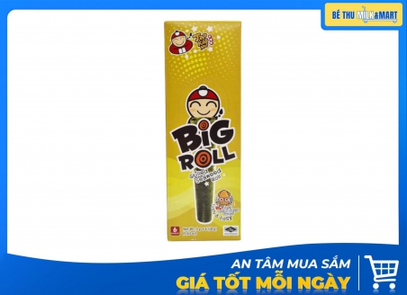Rong Biển Ăn Liền TaoKaeNoi Big Roll Vị Mực 3g
