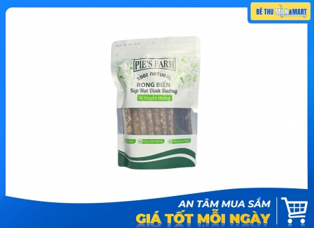 Rong Biển Kẹp Hạt Dinh Dưỡng Pie's Farm Vị Truyền Thống 160g