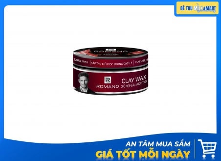 Sáp Vuốt Tóc Romano Clay 68g