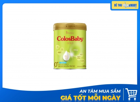 Sữa Bột Colosbaby Gold Thanh Nhạt 0+ 400g